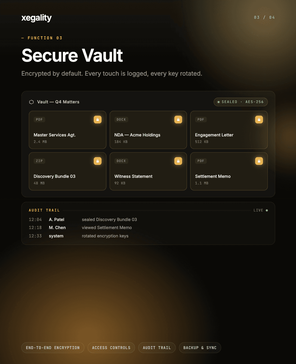 Secure Vault